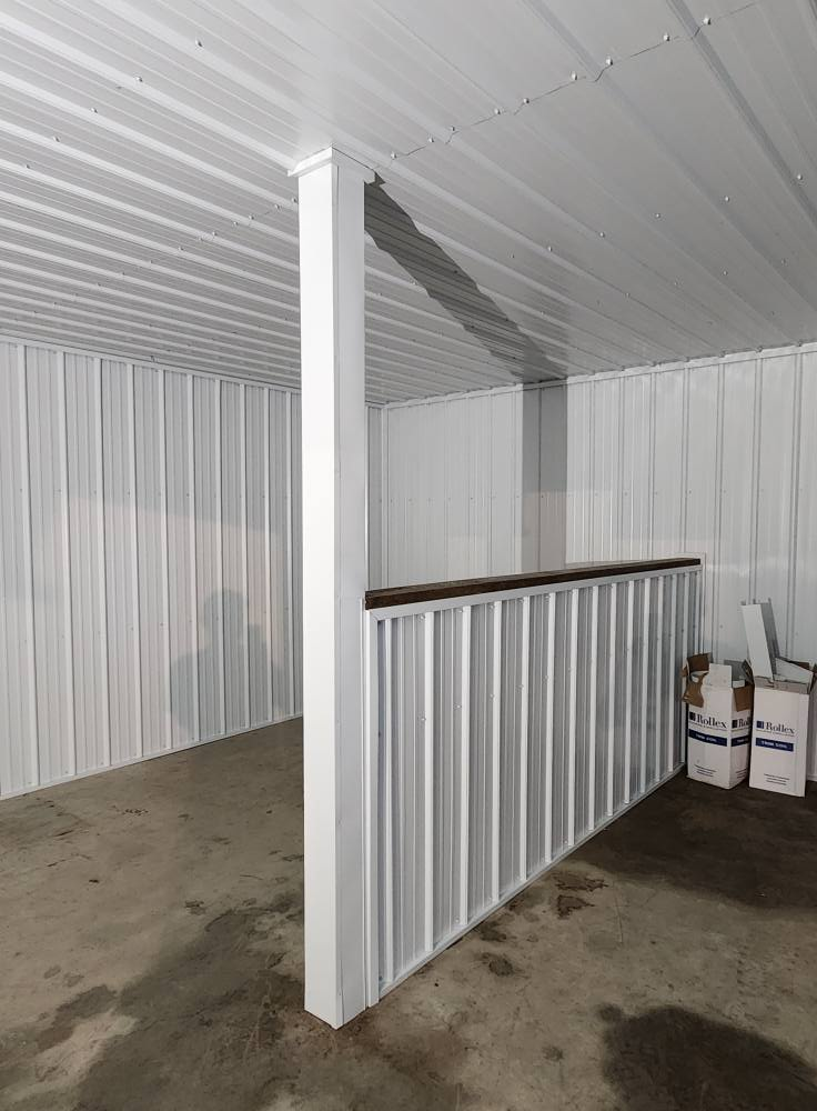 Interior metal construction work